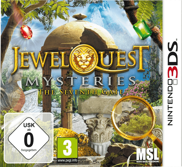 Jewel Quest Mysteries 3 - The Seventh Gate screenshot 2 for Nintendo 3DS